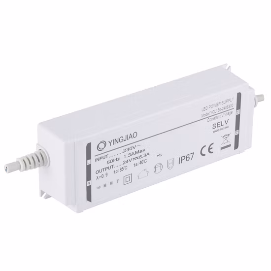 Fabricante de fonte de alimentação LED IP67 à prova d'água 100W/120W/130W/150W AC para DC
