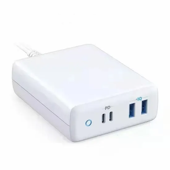 Estação de carregamento rápido rápido pd qc3.0 multiportas 2c2a carregador usb 95w adaptador de energia universal para desktop